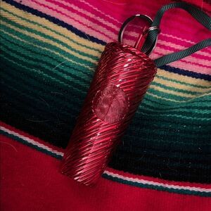 Starbucks Ornament Keychain Christmas 2024 Cold Cup Red Swirl